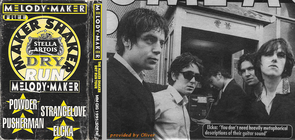 Elcka - Melody Maker articles written about the band